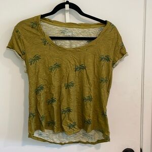 Anthropologie Pilcro Short Sleeve Cotton Shirt